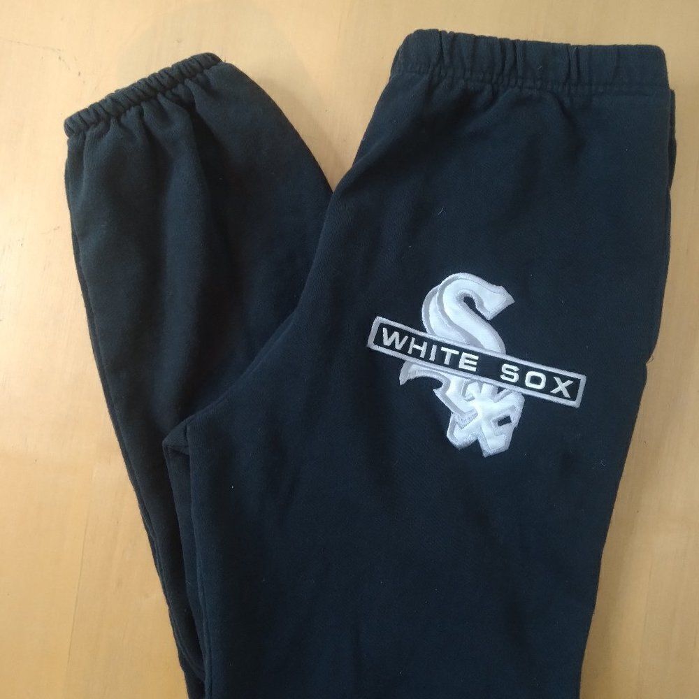Vintage Nutmeg Chicago White Sox MLB Sweat Pants Joggers Trainers